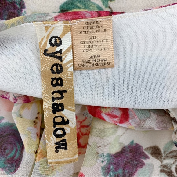 Sheer Floral Print Sleeveless Sun Dress by EyeShadow - Picture 8 of 13